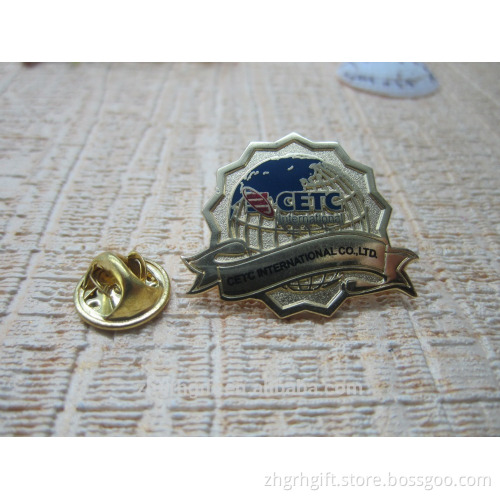High Quality Wholesale Metal Lapel Pin Custom school badge making